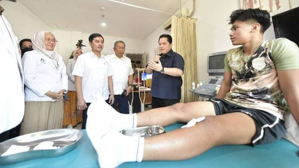 Menpora Erick Thohir Tinjau RSON, Dorong Sinergi Kemenpora dan Kemenkes untuk Sport Science