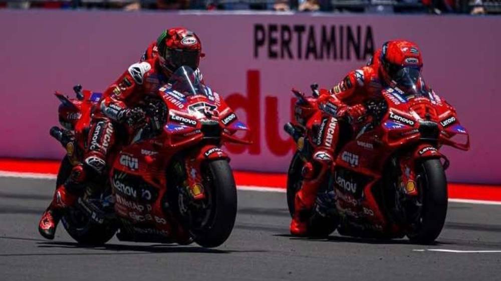Kejutan di Mandalika: Marquez Crash Dua Kali, Duo Pabrikan Ducati Terlempar ke Q1