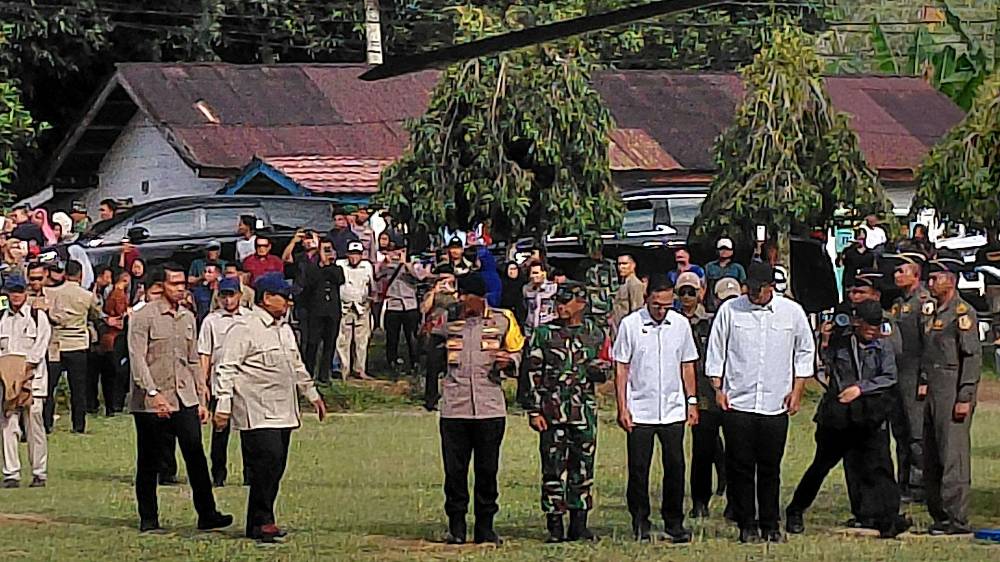 Dari Tapanuli Selatan, Presiden Prabowo Menuju Aceh Tamiang