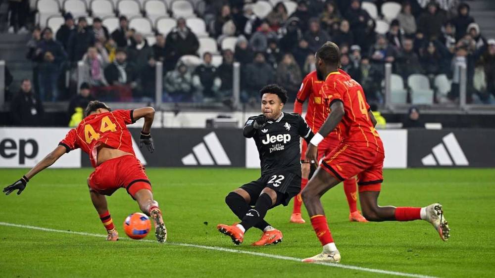 Juventus Berbagi Poin usai Ditahan Lecce 1-1 di Kandang