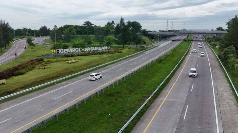 Libur Nataru Dorong 330.577 Kendaraan Melintas Tol Gempol–Pasuruan