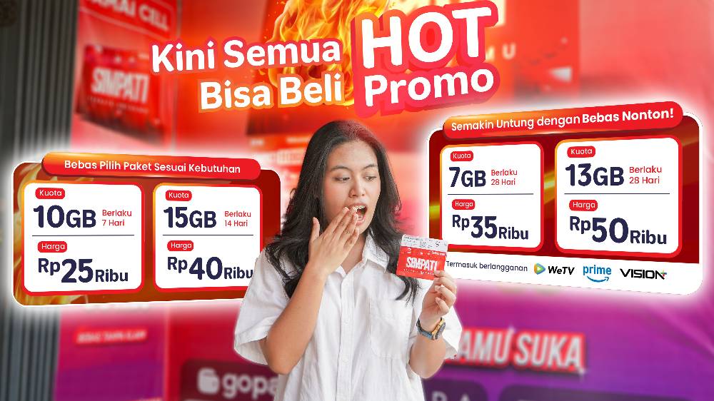 Paket Hot Promo Telkomsel, Solusi Kuota Terjangkau bagi Pengguna SIMPATI