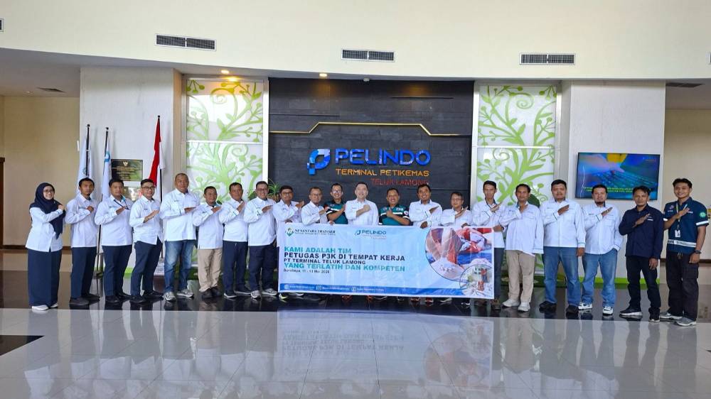 TTL Tingkatkan Kesiapsiagaan Darurat Lewat Sertifikasi P3K Kemenaker RI