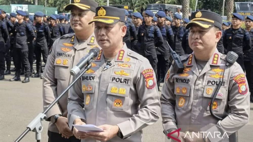 Polda Metro Jaya Siaga Jelang Aksi di Gedung DPR RI