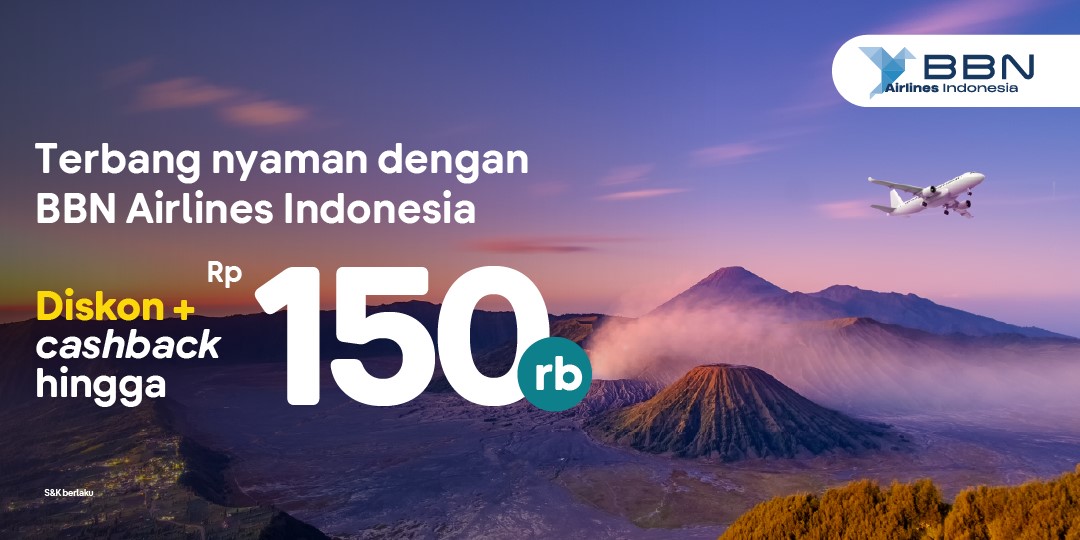 Tiket.com Kenalkan Maskapai Baru, BBN Airlines Indonesia, untuk Perkuat Layanan Perjalanan