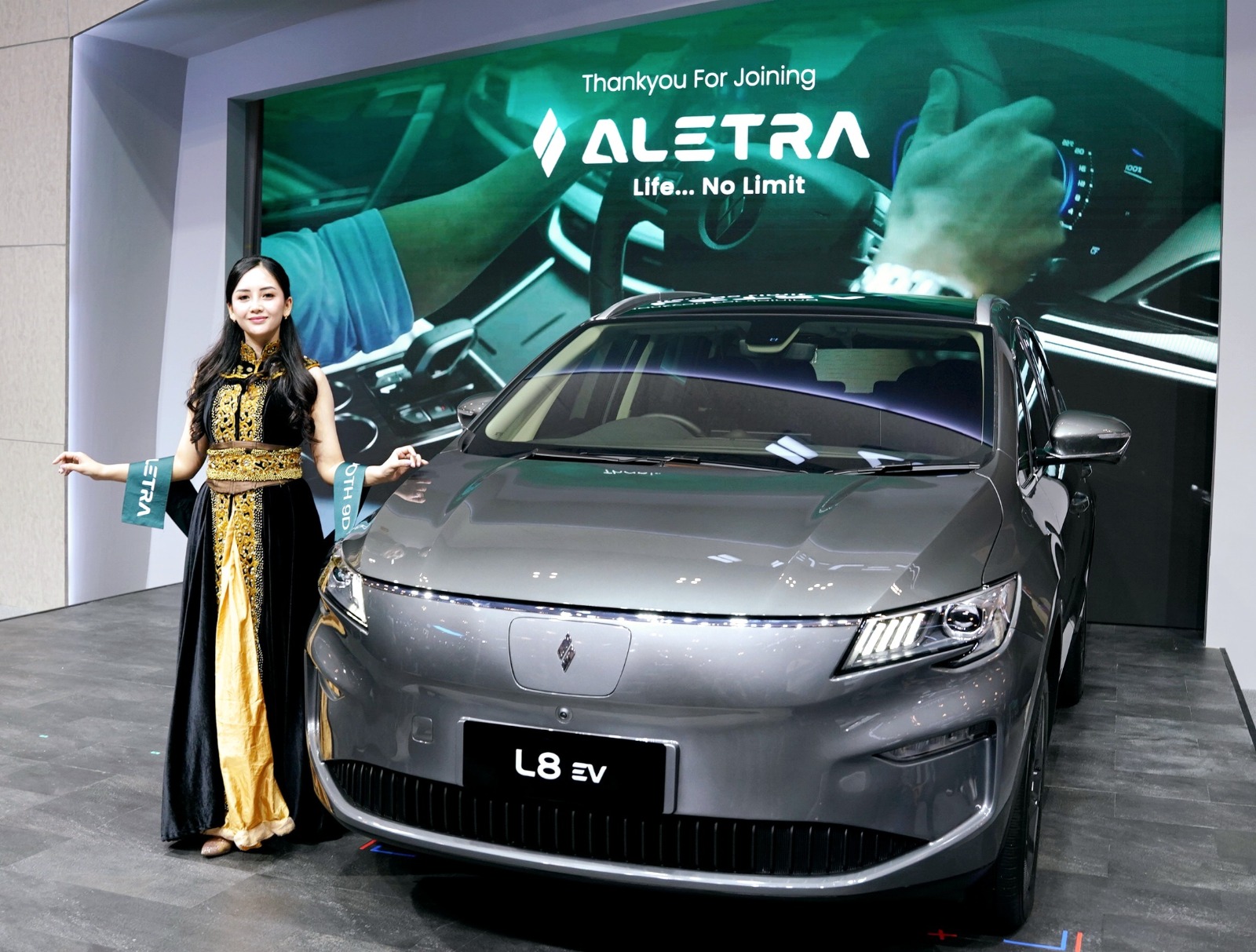 PT Aletra Mobil Nusantara Resmi Luncurkan ALETRA L8 EV, Mobil Listrik MPV 7-Seater Terluas di Kelasnya