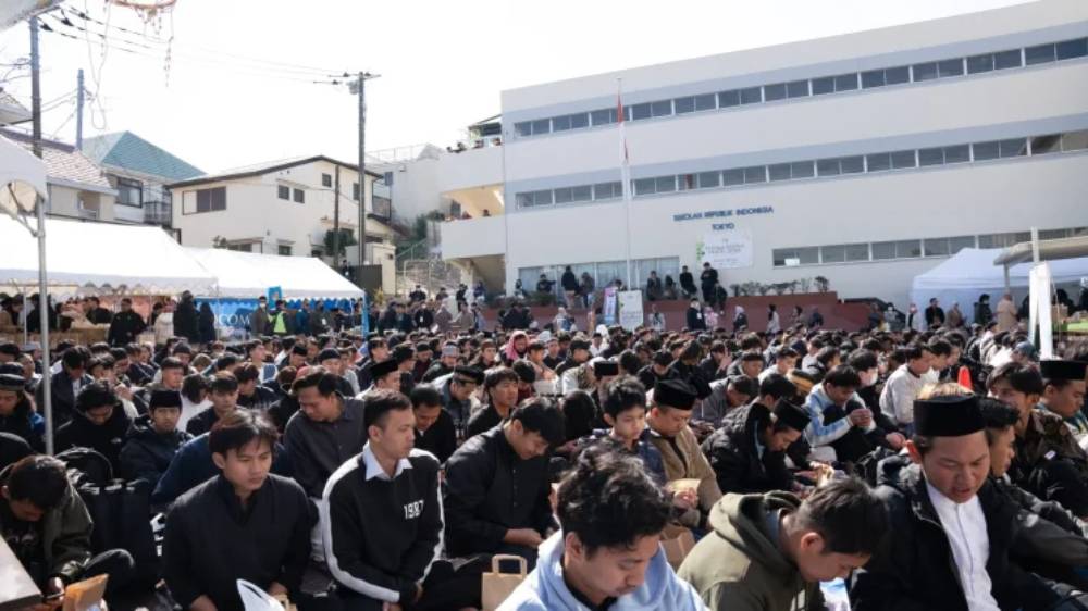 Idulfitri 1447 H di Negeri Sakura: 6.500 WNI Padati Masjid Indonesia Tokyo