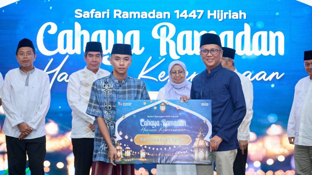 Mudik Bersama BUMN 2026, SIG, Semen Indonesia, Safari Ramadan, bantuan sosial, pemudik, Lebaran 2026, BUMN