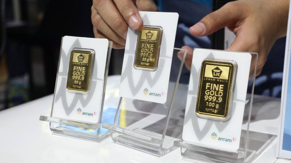 Emas Antam Bertahan, Harga 1 Gram Tetap Rp2,837 Juta