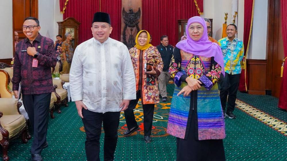 Khofifah Minta Badan Pertanahan Nasional Jatim Percepat LSD, Jaga Lahan Pangan di Tengah Industri