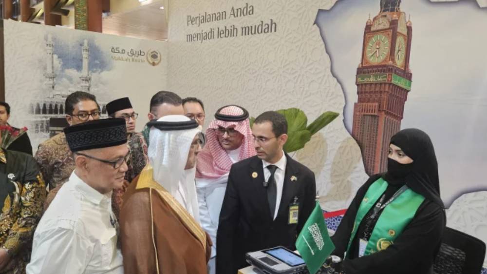 Pastikan Layanan Lancar, Menhaj dan Dubes Saudi Cek Makkah Route di Soetta