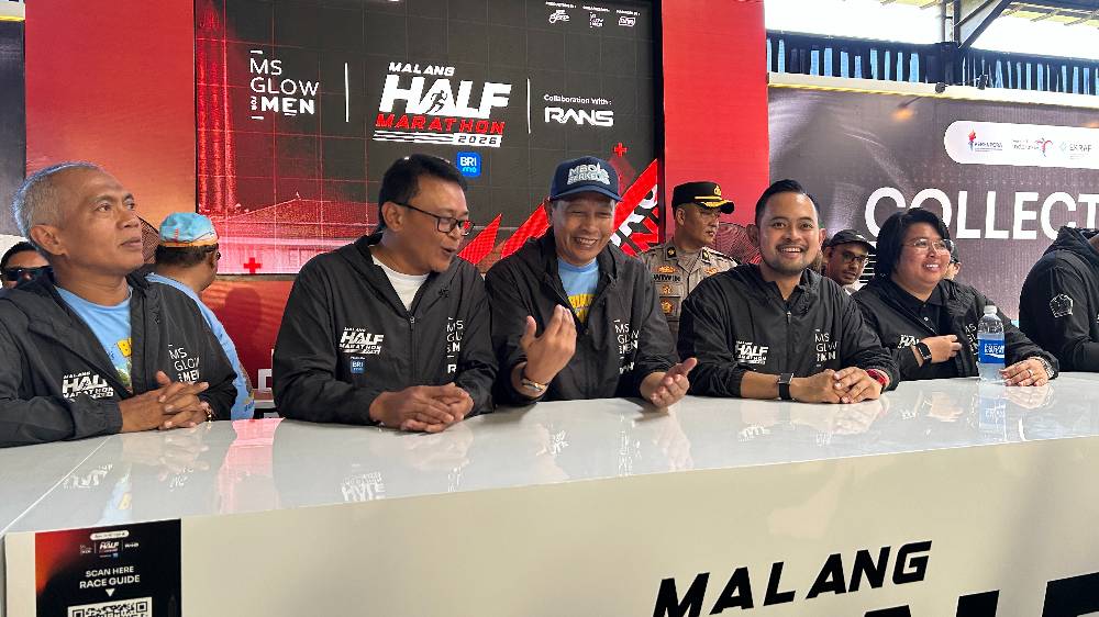 Race Pack Malang Half Marathon 2026 Resmi Dibuka, Juragan 99 dan Wali Kota Hadir