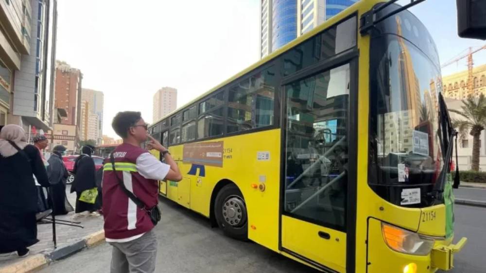 PPIH Perkuat Layanan Transportasi Jamaah dengan Petugas Halte 24 Jam