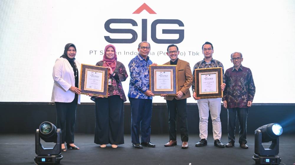 SIG Borong Tiga Penghargaan Excellent pada Indonesia HR Excellence 2026