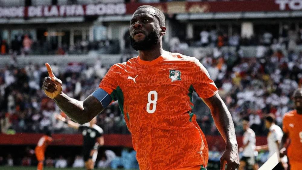 Pantai Gading Ungguli Jerman 1-0 di Babak Pertama, Gol Kessie Jadi Pembeda
