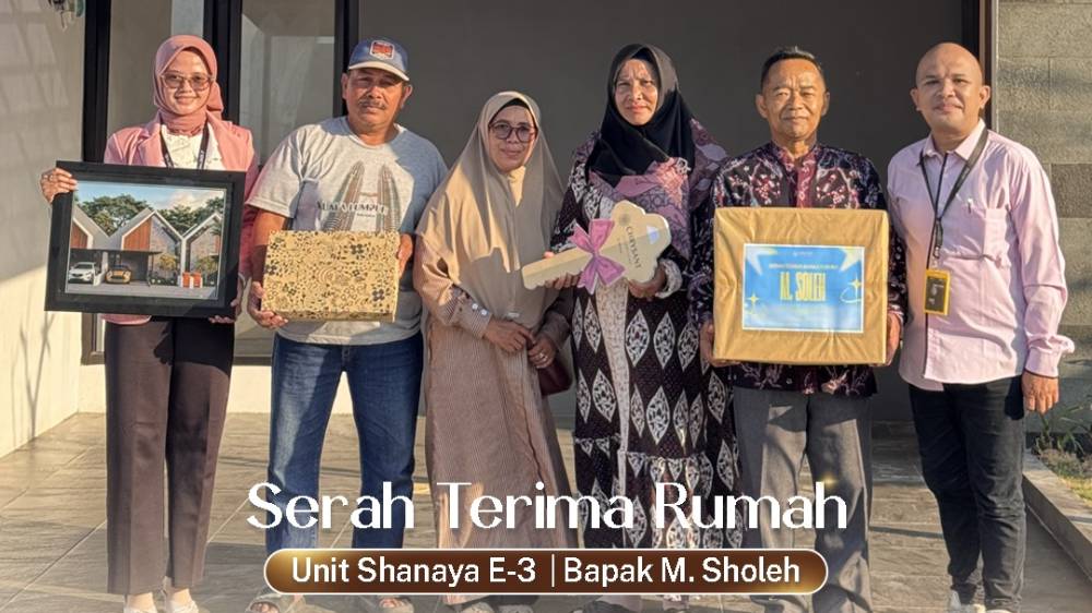 Hunian Eksklusif di Pusat Kota Lamongan, Chrysant Luxury Land Mulai Serah Terima Kunci Unit ke Konsumen