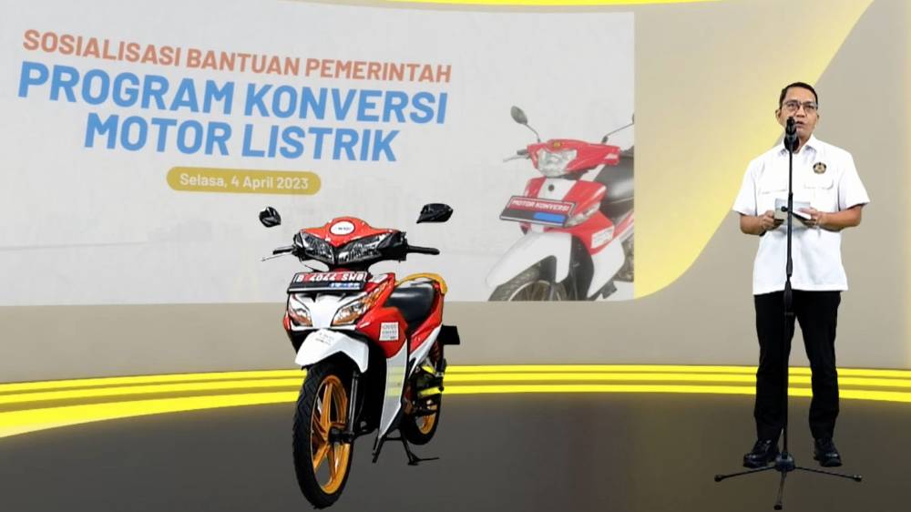 Setelah Mandek, Program Konversi Motor Listrik Bakal Dilanjutkan Lagi pada 2027