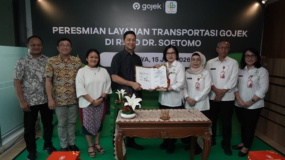Gojek dan RSUD Dr. Soetomo Hadirkan GoCar, Akses Transportasi Pasien Kini Lebih Mudah
