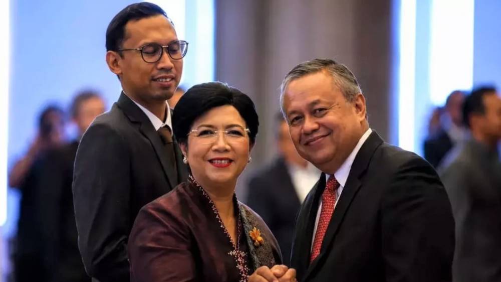 Estafet Kepemimpinan BI Beralih ke Destry Damayanti, Ini Pesan Perry Warjiyo