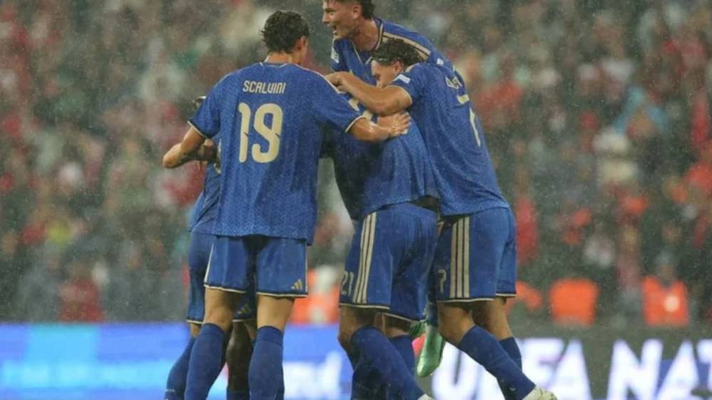 Italia Bantai Turki 4-1, Mancini Antar Gli Azzurri Naik ke Posisi Ketiga