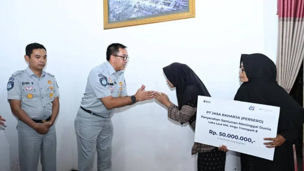 3 Korban KM Virgo Teridentifikasi, Jasa Raharja Serahkan Santunan Rp150 Juta